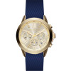Bracelet de montre Michael Kors MK2556 Silicone Bleu 20mm