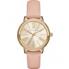 Bracelet de montre Michael Kors MK2558 Cuir Rose 16mm