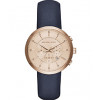 Bracelet de montre Michael Kors MK2597 Cuir Bleu 20mm