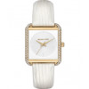 Bracelet de montre Michael Kors MK2600 Cuir Blanc 20mm