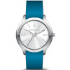 Bracelet de montre Michael Kors MK2609 Silicone Bleu 20mm