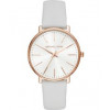 Bracelet de montre Michael Kors MK2800 Cuir Blanc 18mm