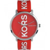 Bracelet de montre Michael Kors MK2827 Silicone Rouge 20mm