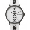 Bracelet de montre Michael Kors MK2829 Silicone Blanc 20mm