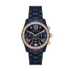 Bracelet de montre Michael Kors MK4969 Céramique Bleu 20mm
