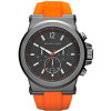 Bracelet de montre Michael Kors MK8296 / Dylan Silicone Orange 28mm
