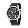 Bracelet de montre Michael Kors MK8409 Silicone Gris anthracite 22mm