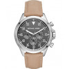 Bracelet de montre Michael Kors MK8616 Cuir Beige 22mm