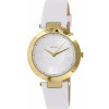 Bracelet de montre DKNY NY2295 Cuir Blanc 10mm