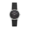 Bracelet de montre DKNY NY2775 Cuir Noir 18mm