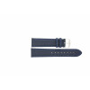 Bracelet de montre Universel P354R.05.22 Cuir Bleu 22mm