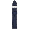 Bracelet de montre Fossil S221255 Cuir Bleu 22mm