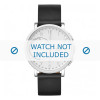 Bracelet de montre Skagen SKT1101 Cuir Noir 20mm