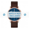 Bracelet de montre Skagen SKT1103 Cuir Brun 20mm
