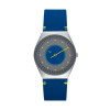 Bracelet de montre Skagen SKW6873 Cuir Bleu 22mm
