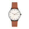 Bracelet de montre Skagen skw6883 Cuir Brun 20mm