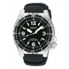 Bracelet de montre Seiko 4R15-00D0 / SRP043K2 / 4KR3JZR Caoutchouc Noir 20mm
