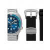 Bracelet de montre Seiko 4R36-06A0.SRPB11K1 Caoutchouc Noir 22mm
