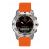 Bracelet de montre Tissot T33159859 / Z252-352 / T610014615 Caoutchouc Orange 20.1mm