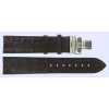 Bracelet de montre Tissot T600013500 Cuir Brun foncé 20mm