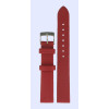 Bracelet de montre Tissot T603026946 Cuir/Plastique Rouge 15mm