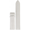 Bracelet de montre Tissot T610032784.XL Cuir Blanc 19mm