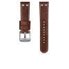 Bracelet de montre TW Steel TWS21 Cuir Brun 22mm