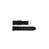 Bracelet de montre Guess W0798G3 / Jet Men s Sport Caoutchouc Noir 22mm