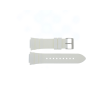 Bracelet de montre Guess W0947L2 / Starlight Silicone Blanc 20mm