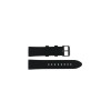 Bracelet de montre Guess W1174G2 / Optimum Caoutchouc Noir 22mm