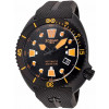Bracelet de montre Zodiac ZO8016 / ZO8018 Caoutchouc Noir 24mm