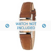 Bracelet de montre Armani AR0252 Cuir Brun 16mm