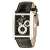 Bracelet de montre Armani AR4203 Cuir Noir 26mm