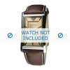 Bracelet de montre Armani AR0152 Cuir Brun 23mm