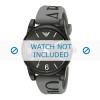 Bracelet de montre Armani AR1067 Silicone Gris 20mm