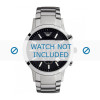 Bracelet de montre Armani AR2434 / AR2448 / 25xxxx Acier inoxydable Acier 22mm