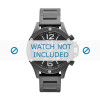 Bracelet de montre Armani AX1503 Acier Noir 22mm