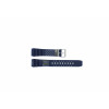 Bracelet de montre Universel TZE-S285 Caoutchouc Bleu 22mm