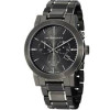 Bracelet de montre Burberry BU9381 Acier Noir 22mm