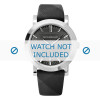 Bracelet de montre Burberry BU1758 Cuir Noir 20mm