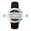 Bracelet de montre Burberry BU2307 Cuir Brun 22mm