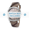 Bracelet de montre Burberry BU9029 Cuir Multicolore 20mm