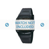Bracelet de montre Casio DB-36-1AVEF / DB-36-1AV / 10079756 Plastique Noir 18mm