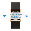 Bracelet de montre Danish Design IV15Q826 Cuir Noir 27mm