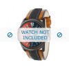 Bracelet de montre Diesel DZ1600 Cuir Brun 27mm
