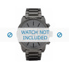 Diesel bracelet de montre DZ4215 Métal Gris anthracite 26mm