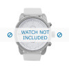 Bracelet de montre Diesel DZ4240 Cuir Blanc 26mm