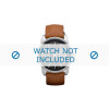 Bracelet de montre Diesel DZ1513 Cuir Brun 24mm