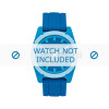 Bracelet de montre Diesel DZ1592 Silicone Bleu 24mm