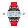Bracelet de montre Diesel DZ1806 Silicone Rouge 24mm